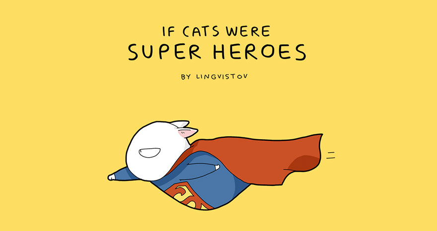 Kucing Superhero 1