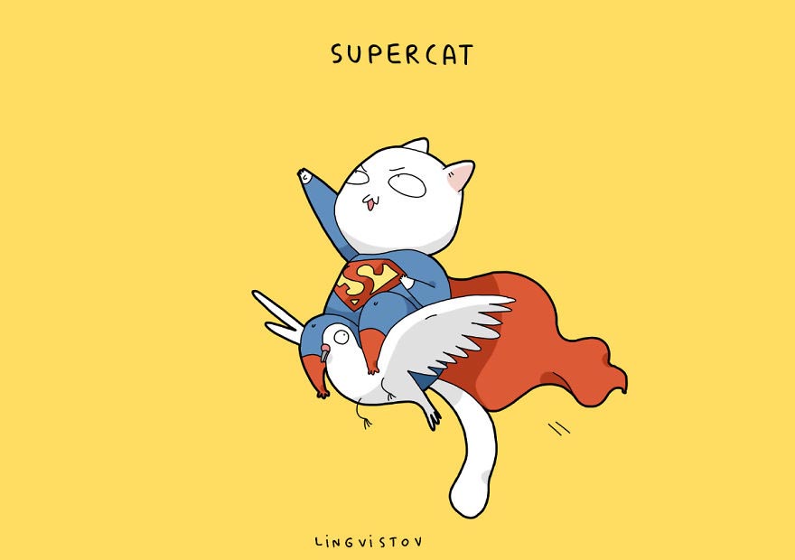 Kucing Superhero 7