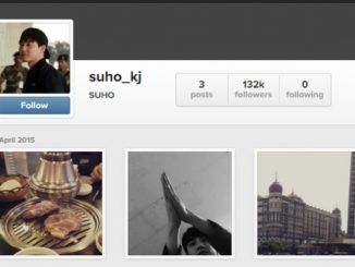 Suho EXO Membuka Akun Instagram