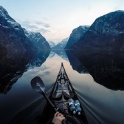 1.Norway nature kayak