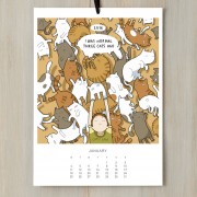 1.Cats calendar 2016